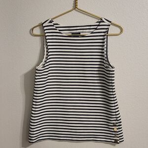 Ann Taylor Factory Striped Tank Top Sz XS